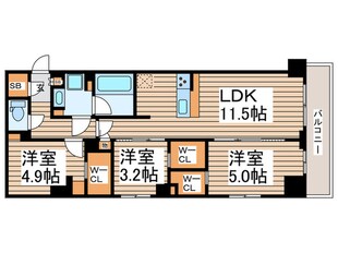 仮)コンフォリア・リヴ西葛西の物件間取画像